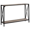 Monarch Specialties Accent Table, Console, Entryway, Narrow, Sofa, Living Room, Bedroom, Brown Laminate, Black Metal, Contemporary, Modern - 4 of 4