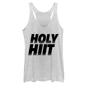 Women's CHIN UP Holy HIIT Racerback Tank Top - 1 of 3