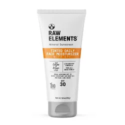 Raw Elements Tinted Daily Face Bioresin Tube - SPF 30 - 1.8 fl oz