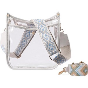 Generic Crossbody Bags For Women Trendy Fashion Shoulder Bag Vegan Leather Purse For Ladies with Adjustable Strap - 1 of 4