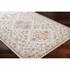 Hauteloom Meja Cream & Rust Washable Area Rug - 4 of 4