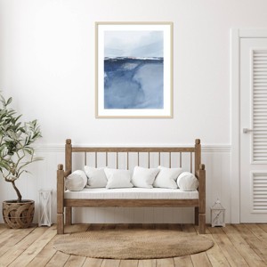 Amanti Art Horizon 38 by M. gloria Hunter Wood Framed Wall Art Print - 1 of 4