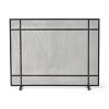 NicBex Classic Wrought Iron Fireplace Screen with Arched Top and Scrollwork Freestanding Fire Guard Safety Gate for Living Room - 2 of 4