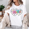 Inspiring Words for Mothers Heart T-Shirt, White Colorful Tee for Strong Women| OrnamentallyYou - 4 of 4