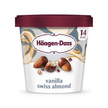 Haagen-Dazs Vanilla Swiss Almond Ice Cream - 14oz