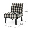 Coolbibila-Upholstered Dining Room Chair, Accent Chair Comfortable With Backrest, Accent Chair Modern, Accent Chair Armless - 4 of 4