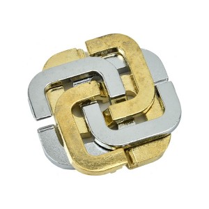 Probe Hues Metal Clover Cognitive Puzzle - 1 of 3