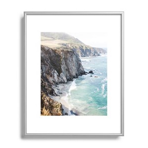Bree Madden Big Sur 8"x10" Silver Metal Framed Art Print - Deny Designs - 1 of 4
