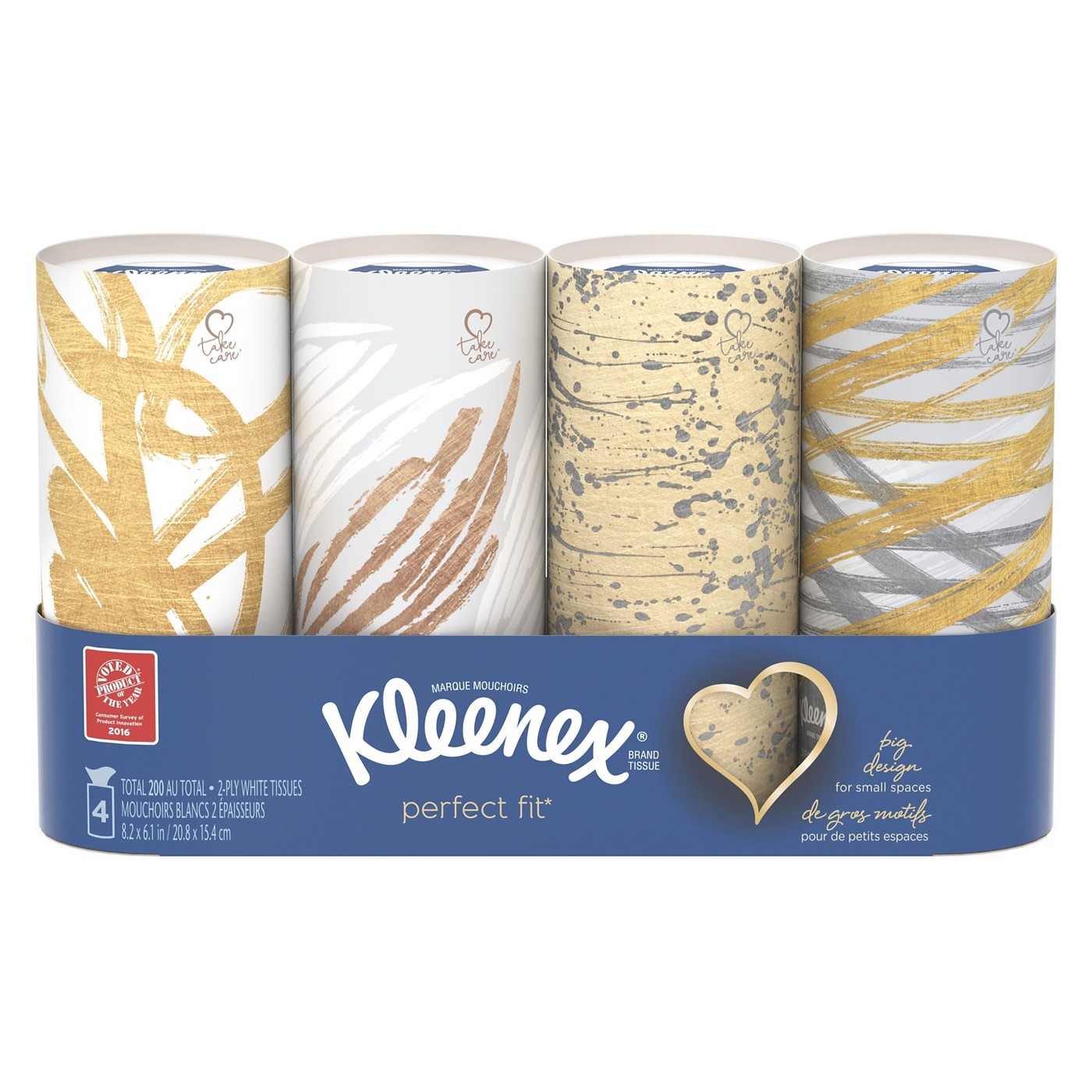 Kleenex Perfect Fit Facial Tissue - 4pk - image 1 of 5
