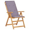 vidaXL Reclining Patio Chairs 2 pcs Brown Solid Acacia Wood - 4 of 4