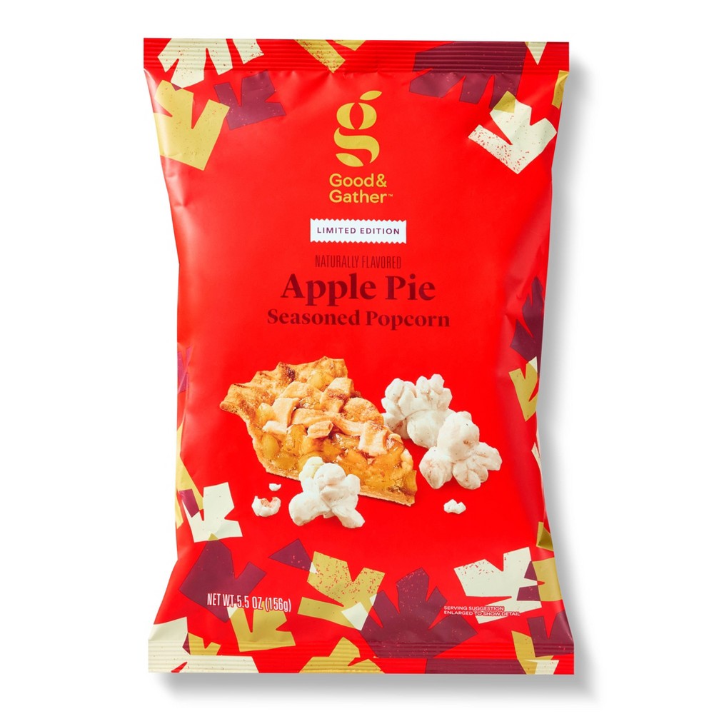 Fall Harvest Apple Pie Seasoned Popcorn - 5.5oz - Good & Gather™