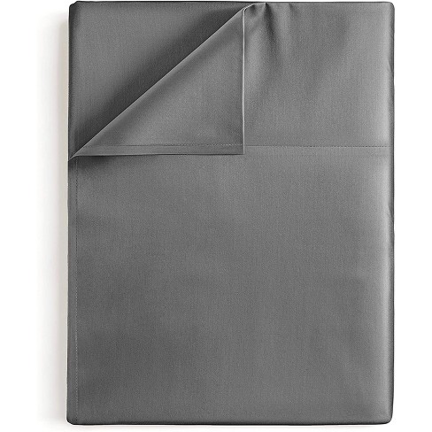 Cgk Linens Single Cotton Flat Sheet/top Sheet 400 Thread Count In Dark ...