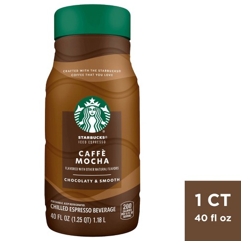 Starbucks Caffe Mocha Iced Espresso - 40 Fl Oz : Target