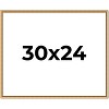 PosterPalooza | Classic Modern Gold Picture Frame - UV Acrylic, Backing Board, Hanging Hardware Included - 2 of 4