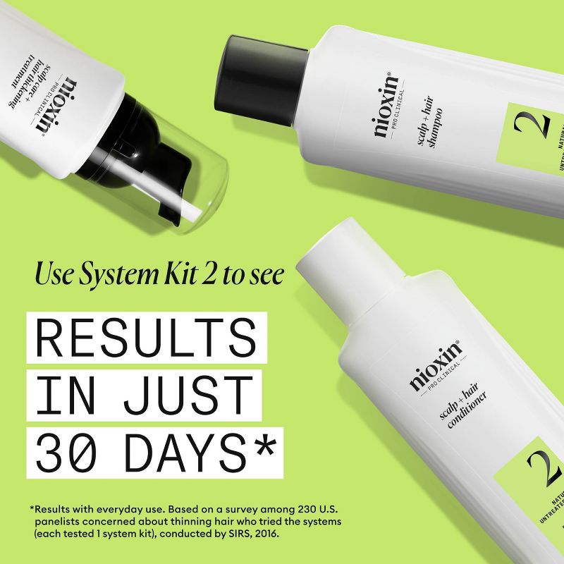 Nioxin System 2 Shampoo Cleanser - 10.1 fl oz, 4 of 10