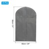 Unique Bargains Waterproof Dustproof Suits Coats Dresses Garment Bags 5 Pcs - 2 of 4
