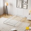 Jojoka Low Profile Metal Queen Bed Frame with Arch Head & Footboard – Heavy Duty, Noise-Free, Easy Assembly, No Box Spring Needed - 3 of 4