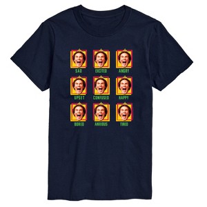 Men's - Elf - Faces Of Buddy Short Sleeve Graphic T-Shirt - 1 of 4