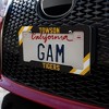 Towson Tigers Corner Stripes License Plate Tag Frame - 3 of 4