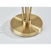 Wentworth Floor Lamp Natural - Adesso: Asymmetrical 4-Arm, Mid-Century Modern Design, Off-White Shades - 4 of 4