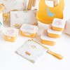 SARO Kids Water & Stain Resistant Snack Pouches - Reusable, Zippered Food Pouches for School, Travel & More - 3 of 3