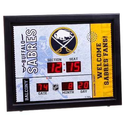buffalo sabres scoreboard