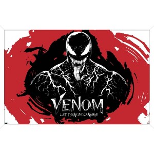 Trends International Marvel Venom: Let There be Carnage - Bust Framed Wall Poster Prints - 1 of 4