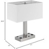 Cal Lighting Colmar metal desk lamp with 2 power outlets and 2 USB charging ports - 4 of 4