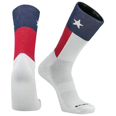 MK Socks Texas State Flag Athletic Basketball, Football, Lacrosse Crew Socks