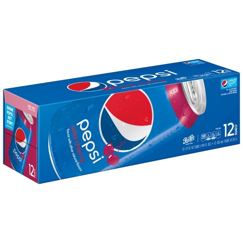Pepsi Wild Cherry Cola - 12pk/12 fl oz Cans - image 1 of 3