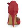 Allegra K Women's Rounded Toe Stiletto High Heel T-Strap Dress Pumps - 3 of 4