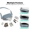 Hynes Eagle PU Crossbody Bag Purse-Blue - 3 of 4