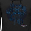 Men's Marvel Spider-Man: No Way Home Black Suit Blueprint Pull Over Hoodie - 2 of 4