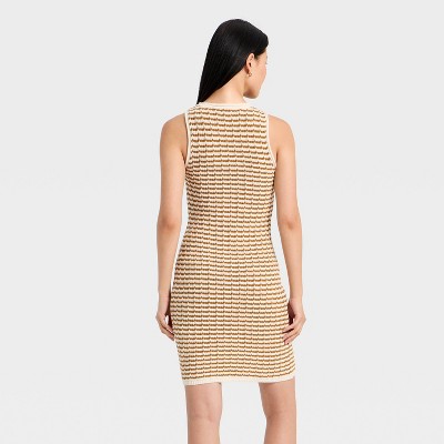 Women’s Crochet Mini Sweater Dress – A New Day