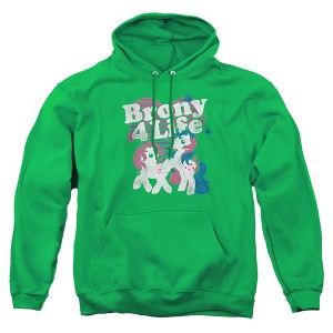 My Little Pony Retro Brony 4 Life Adult Pull-Over Hoodie - 1 of 4