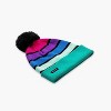 Turtle Fur Youth Rooftop Rave Beanie - Winter Cuffed Pom Hat - 2 of 4