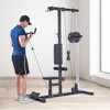 ODK LAT Pulldown Machines with High and Low Pulley Station, Multi-Functional Cable Machine for Home Gym Total Body Training, Back Exercise Equipment - 2 of 4