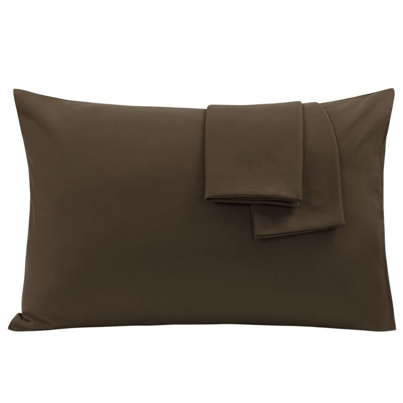 PiccoCasa Luxury 1800 Brushed Microfiber Pillowcases 2 Pcs, 1 of 4
