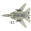 Grumman F-14A Tomcat Fighter Aircraft "Bandit Rogue Nation" US Navy "Air Power Series" 1/72 Diecast Model Hobby Master - 4 of 4