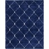 Unique Loom Rabat Shag Fractured Trellis Indoor Woven Area Rug - 2 of 4