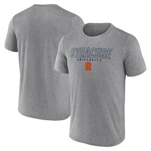 NCAA Syracuse Orange Men's Heather Poly T-Shirt - 1 of 3