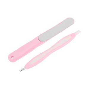 Unique Bargains Durable Multifunctional Nail File Manicure Tool Kit 1 Set - 1 of 4