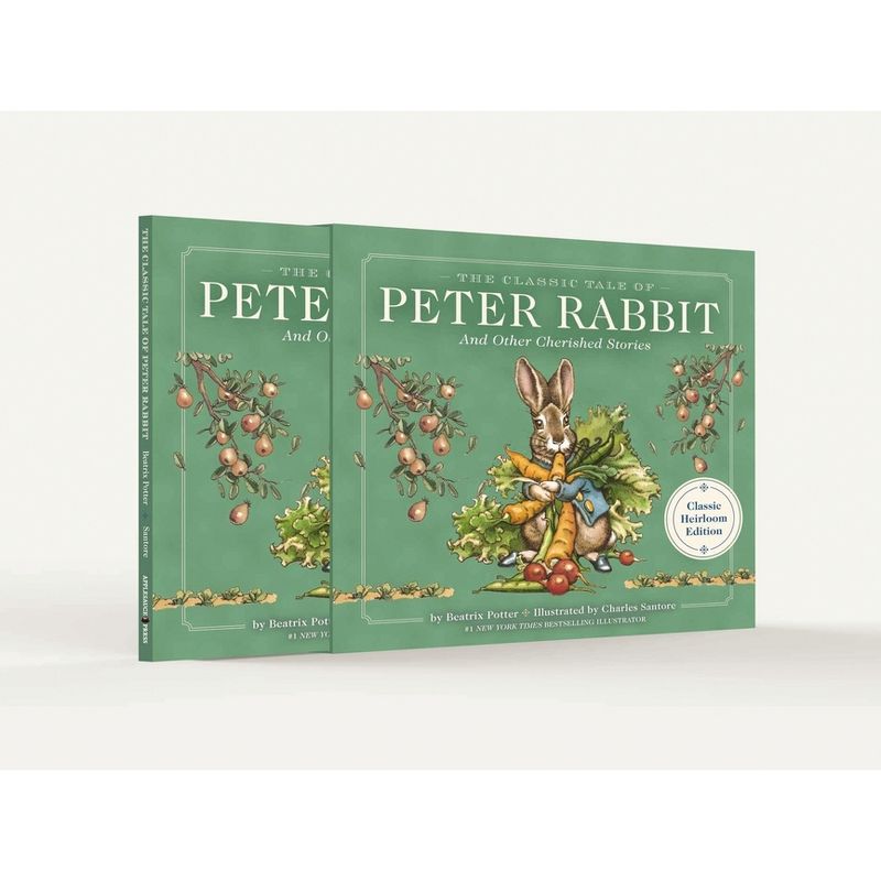 The Classic Tale of Peter Rabbit Classic Heirloom Edition - (Classic Edition) by  Beatrix Potter (Hardcover), 1 of 2