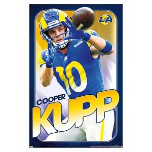 Trends International NFL Los Angeles Rams - Cooper Kupp 22 Framed Wall Poster Prints - 1 of 4