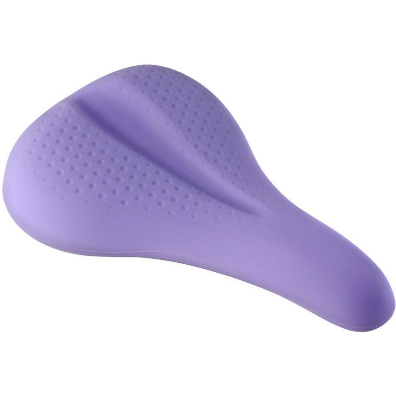 Delta HexAir Saddle Cover - Touring, Purple Super Flexible, Stretchy Silicone, 1 of 2