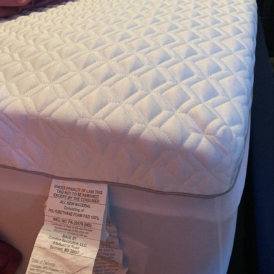 Down Illusion Pillowtop Mattress Topper - Serta : Target