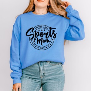 Simply Sage Market Living That Sports Mom Life Stars Sweatshirt - 1 of 4