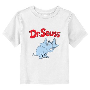 Dr. Seuss Horton Logo  T-Shirt - White - 2T - 1 of 3