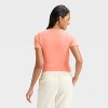 Women's Slim Fit Short Sleeve Seamless Baby T-Shirt - A New Day™ - 2 of 3