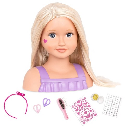 smykker Goneryl orientering Our Generation Trista With Accessories Styling Head Doll White-blonde Hair  : Target